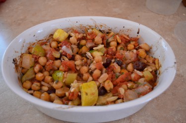 Sephardic Zucchini & Chickpea Stew